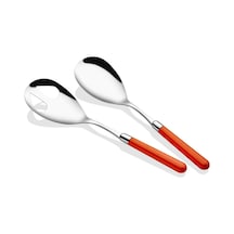 Rivadossi Pastello Turuncu Salata Servis Seti