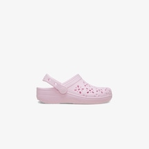 Crocs Floral Cut Out Kız Çocuk Terlik 210943-6zw Pembe