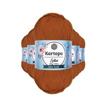 5 Adet Lotus Bikini Büstiyer Bluz Örgü İpi K302 Tarçın