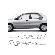 Corolla Kapı Altı Sticker (2Li Takım) Corolla Sticker Oto Sticker