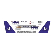 Babibi Dat01095 1/144 Ölçek, Mng Cargo, 737-400, Dekal Çıkartma