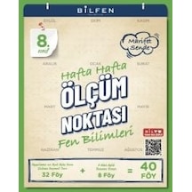 8.sınıf Fen Bilimleri Hafta Hafta Ölçüm Noktası
