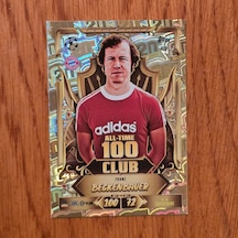 Topps Match Attax 2027 Franz Beckenbauer 100 Club Oyun Kartı