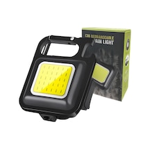 Mini Led Fener Taşınabilir Çok Fonksiyonlu , Yüksek Lümen, Cob Anahtarlık, Dış Mekan İçin Şarj Edilebilir Acil Durum Işığı, Mini Kamp Feneri Diğer