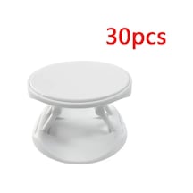 Willowhaven 30lu Dıy Özelleştirilebilir Sublimasyon Telefon Tutucu - Beyaz, 1.6" Alüminyum, Yapışkanlı