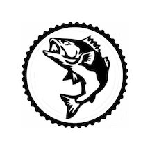 Balık Tasarım Sticker 10 X 10 Cm