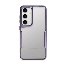 Newface Samsung Galaxy A24 4g Kılıf Boyi Silikon Kapak - Derin Mor