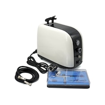 Rox 0067 Profesyonel Airbrush Kompresör Mini Boya Tabancası  Seti