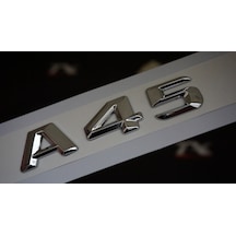 A45 Bagaj Krom Metal 3M 3D Yazı Logo