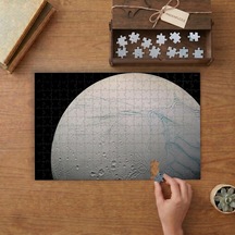 Satürn Uydusu Enceladus Tasarımı 240 Parça Ahşap Puzzle Ahşap Kutuda Mpy60095