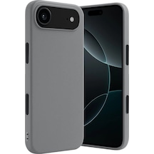Apple iPhone Uyumlu  17 Air First Silikon -  Gri