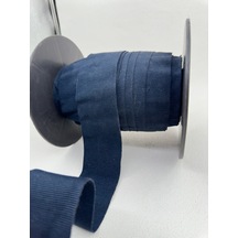 5 Cm Polyester Grogren Şerit-5 Metre-lacivert