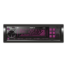 For-x X-604bt-bluetooth/aux /usb/fm-renk Değişme-3 Anfi Çıkışlı-telefon Şarz-2026 Model Oto Teyp