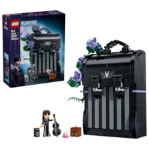 LEGO® Wednesday Sırt Çantası 76787 - 9 Yaş ve Üzeri Çocuklar için Mini Bebek Figürü İçeren Yaratıcı Oyuncak Yapım Seti (401 Parça)