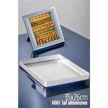 Modacar Baklava Tepsisi Alüminyum 35x26 Cm