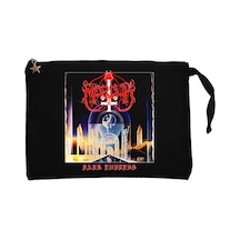 Marduk Dark Endless Siyah Clutch Astarlı Cüzdan / El Çantası Siyah