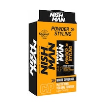 Nish Man Powder Styling White Coverage & Beyaz Kapatıcı Pudra Saç Şekillendirici 20 G