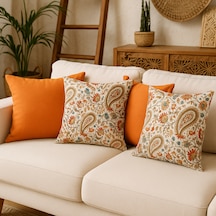 Bohem Duck Kumaş Kırlent Kılıfı 4 Lü Set 40 x 40