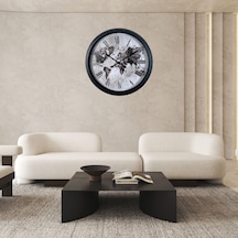 Siyah Atlas 60 X 60 Cm Metal Duvar Saati Diğer