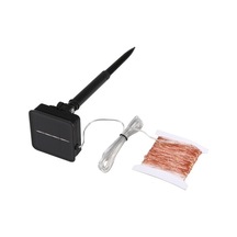 Pazly Noel Güneş Enerjili Bakır Yıldız Led Işık Zinciri, 8 Mod, Su Geçirmez 100-400 Led, Beyaz/sıcak Beyaz/mavi/karışık Renk