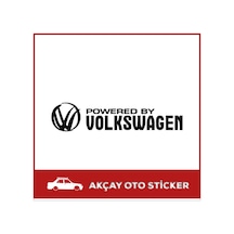 Powered By Volkswagen Sticker Volkswagen Oto Sticker Araç Sticker