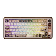 Akko MU02 Mountain Seclusion TKL Rosewood Switch RGB Kablosuz Hotswap Mekanik Oyuncu Klavye