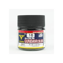 Mr.hobby Ug-16, 10 Ml. Titans Blue 1 Gundam Color Maket Boyası Standart