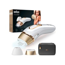 Braun Ipl Silk Expert Pro 5 Kadın/erkek Epilasyon Cihazı, 2 Aparat, Görünür Epilasyon, Almanya'da Tasarlandı, Lazer Epilasyona Alternatif, Pl5140, Beyaz/altın