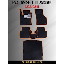 Renault-megane 2-hatchback- 2002-2008 İçin Eva Ful Paspas Takımı Metal Topukluk Dahil -174