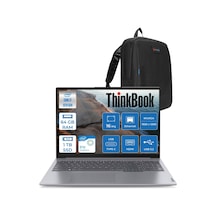 Lenovo ThinkBook 16 G6 IRL 21KH00V1TRF22 i7-13700H 64 GB 1 TB SSD 16" Free Dos Dizüstü Bilgisayar + Zetta Çanta