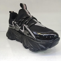 Swıft006 Sıyah Roza Garson Spor Ayakkabı