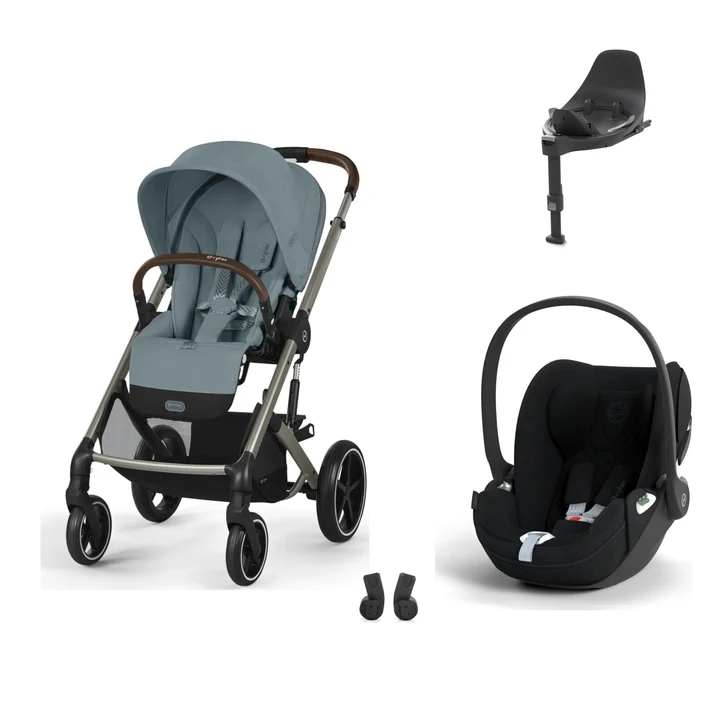 Balios S Lux Travel Sistem Taupe Stormy Blue & Cloud T Plus Bazalı Sephia Black