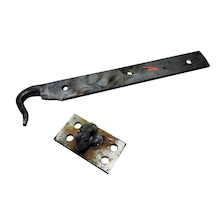 Orta Boy Kapı Kilidi Zerze Nostaji Eskilerden Kancalı Kilit Demir