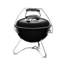Smokey Joe Premium Kömür Mangalı, Taşıma Saplı, 37 Cm, Siyah 1121004 Taşınabilir Tasarım, Porselen Emaye Kapak Ve Kazan, 37 Cm Izgara Yüzeyi, Tuck-n-carry Sap, Siyah