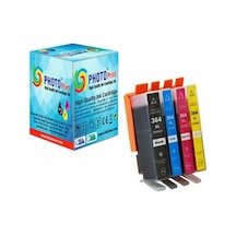 Photo Print C6380  Kartuş Set 4 Renk Takım Uyumlu Yüksek Kapasite