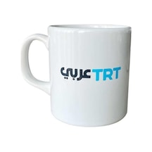 Trt Arabi Logolu Beyaz Kupa Beyaz - Çok Renkli