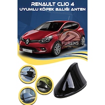 Renault Clio 4 Uyumlu Oto Balık Sırtı Anten Elektrikli Köpekbalığı Balina Tavan Anten
