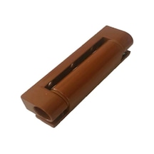 Pvc Pencere Menteşesi Açık Kahverengi 74 Mm (Altın Meşe) 10'Lu