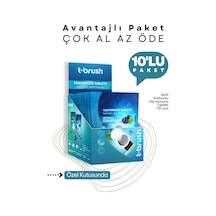 Tbrush Beyazlatıcı Aktif Karbonlu Diş Macunu Tableti - Doğal Ve Etkili Beyazlatma 30Tablet (10Paket)