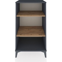 Hyperion Komodin 2 Raflı 60x44x106 Antrasit-çam Antrasit