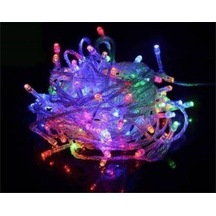 10 Metre 100 Led Çok Renkli Dekor Lambası Led Gün Işığı