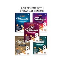 Lgs Branş Deneme Seti Türkçe, Matematik, Fen, İngilizce, T.c. İnkılap Deneme Seti Kitapları