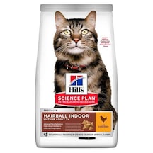 Hill's Hairball İndoor Mature Adult 7+ Tavuklu Yaşlı Kedi Maması 1500 G