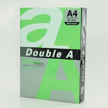 Double A Renkli Fotokobi Kağıdı 500 Lü A4 80 G Papağan Yeşili