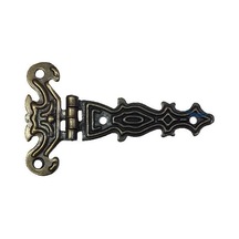 Dekoratif, Sac Tek Kuyruklu Menteşe - 40x68 Mm, Küçük, Antik, 1 Adet 11147012