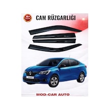 Renault Symbol 2007-2012 Araca Özel Premium Cam Rüzgarlığı A+ Pianoblack