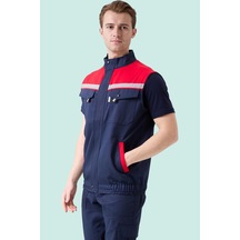 Lacivert - Kırmızı