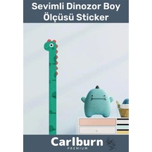 Özel Üretim İz Bırakmayan Çift Taraflı Bantlı Silinebilir Ev Sevimli Mavi Dinozor Boy Ölçüsü Sticker