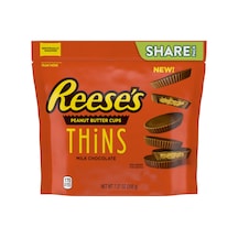 Reese's Peanut Butter Cups Thins Milk Chocolate 208 G