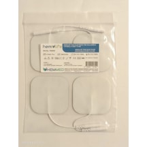 Hemolife Tens Elektrodu Kablolu Yedek Elektrot- 5 x 5 CM 16 Adet